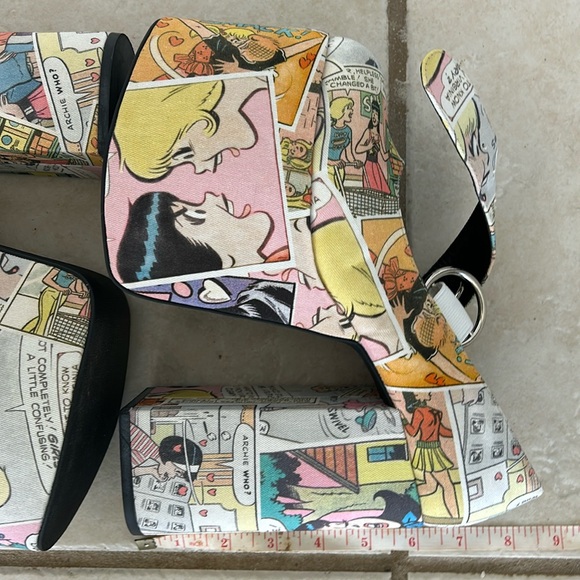 NWT DOLLS KILL X ARCHIE COMICS Platform Mary Jane’s Size 8 - Picture 15 of 17